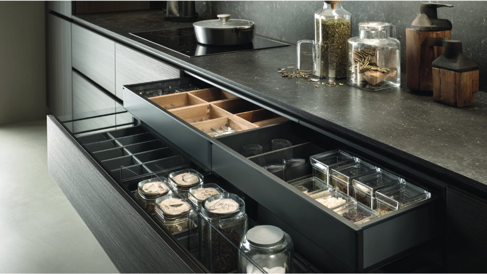drawers of kichen