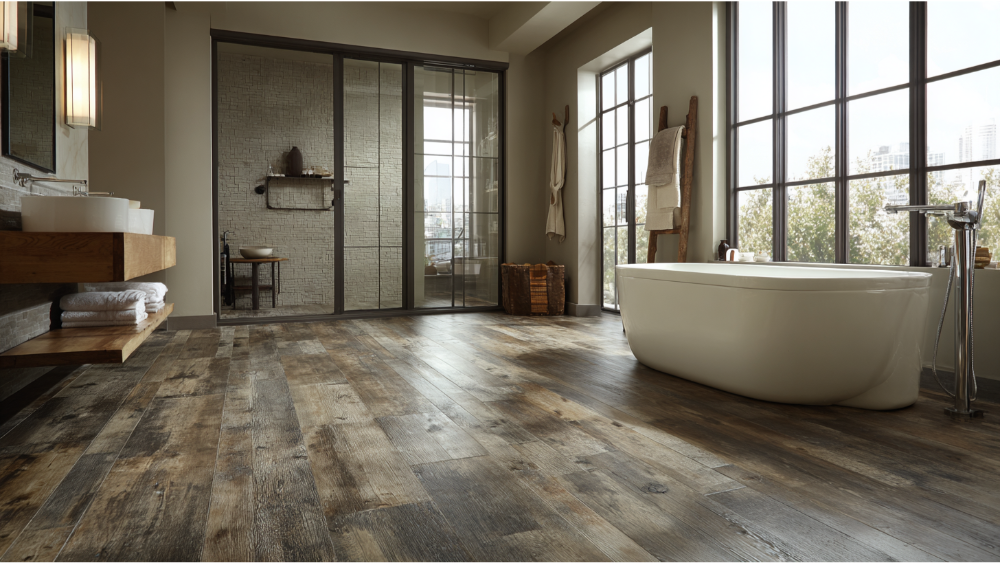 modern floor for bathroom