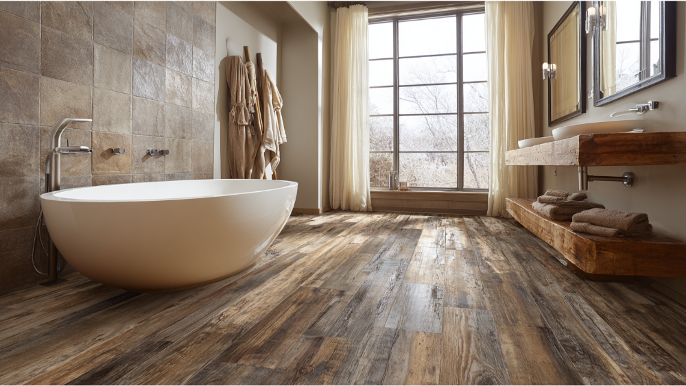 bathroom floor