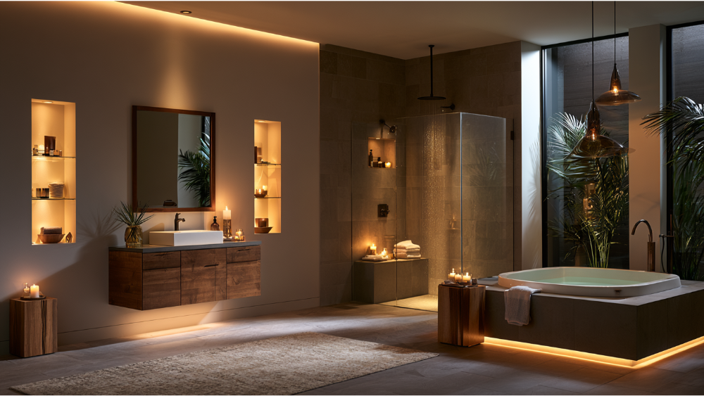 Smart Lighting and Modern Bathroom Lighting Ideas