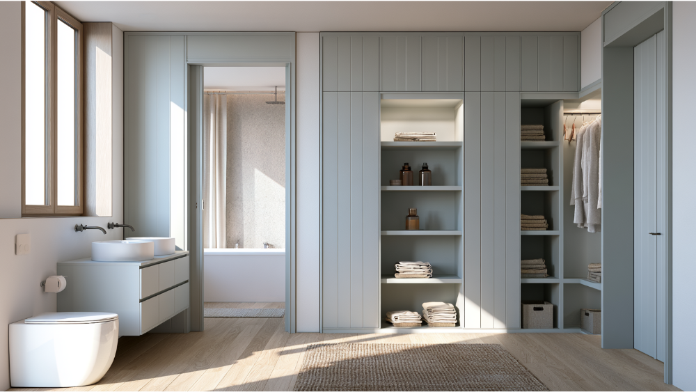 Storage Solutions That Improve Bathroom Layout Efficiency
