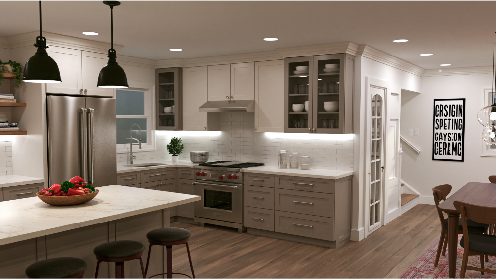 Layer your lighting to make everything look intentional