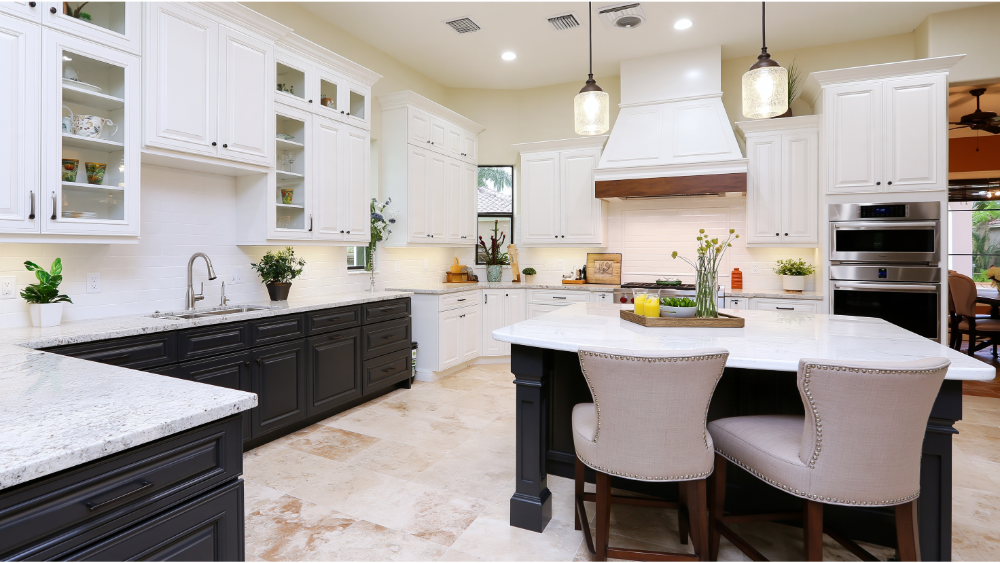 Save the old cabinets if the bones are in good condition