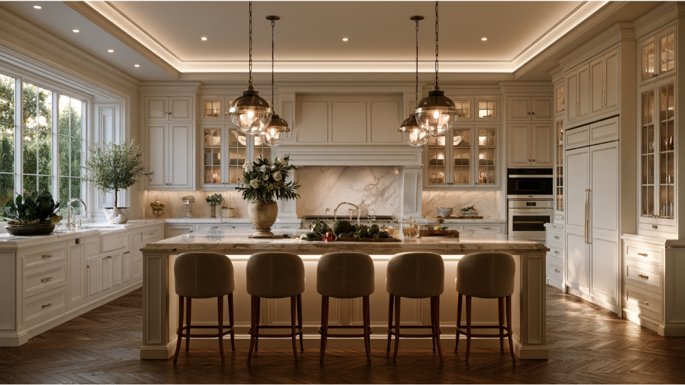 Layered Lighting and Lighting Fixtures That Make a Kitchen Worth Being In