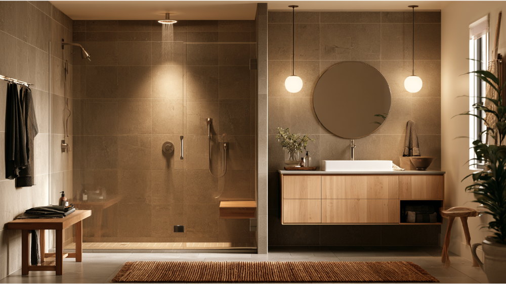 Curbless Shower or Walk In Tub: Which Is Safer for Seniors?