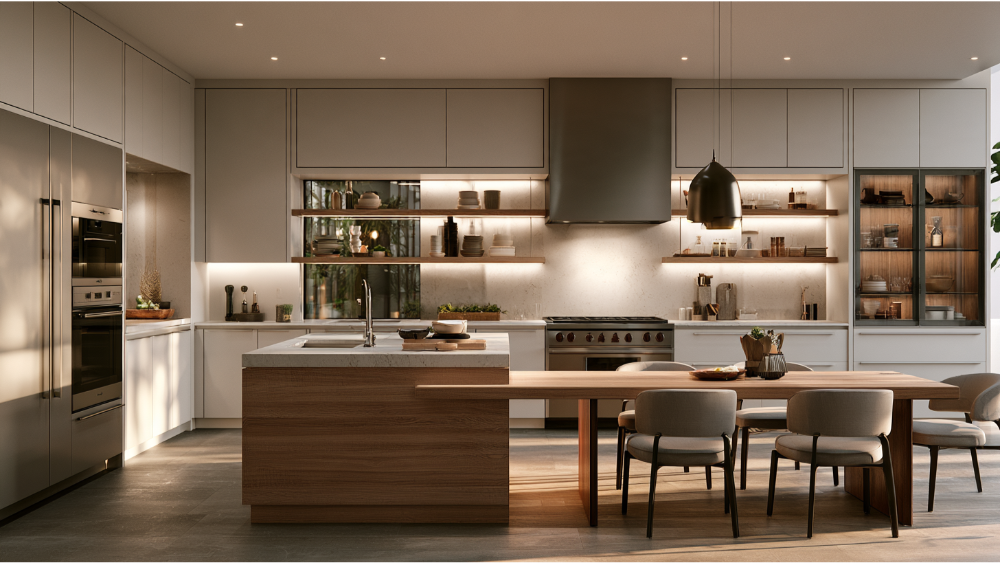 Does a Modern Kitchen Need a Kitchen Island? Bar Stools and the Breakfast Bar Question