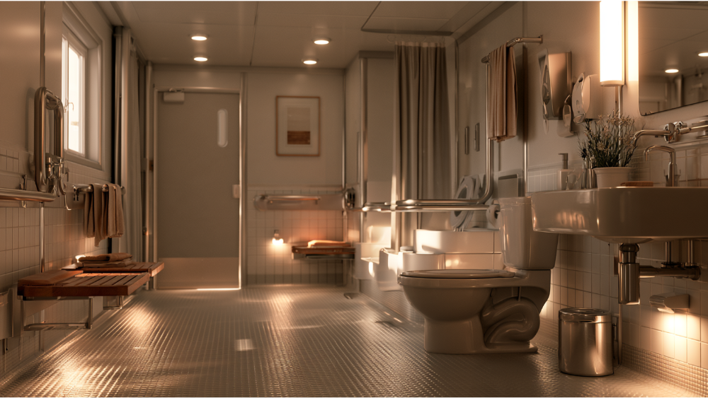 Non Slip Flooring: Slip Resistant Surfaces, Lighting, and Contrast